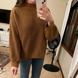 Rust orange sweater